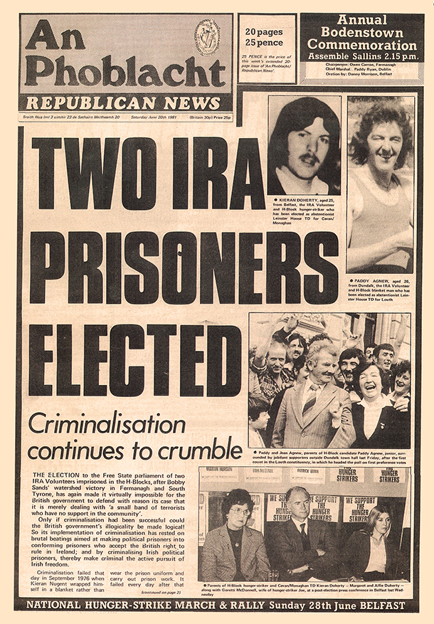 The Hunger Strike Election, June 1981 | An Phoblacht