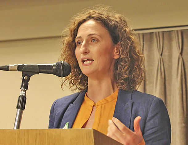 Lynn Boylan speaking 2015