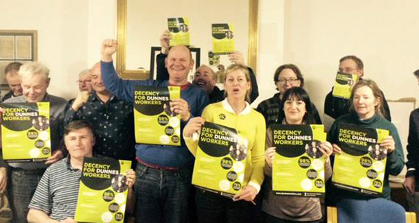 Dunnes Strike 2015 Office