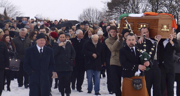Funeral of Patsy McGarvey