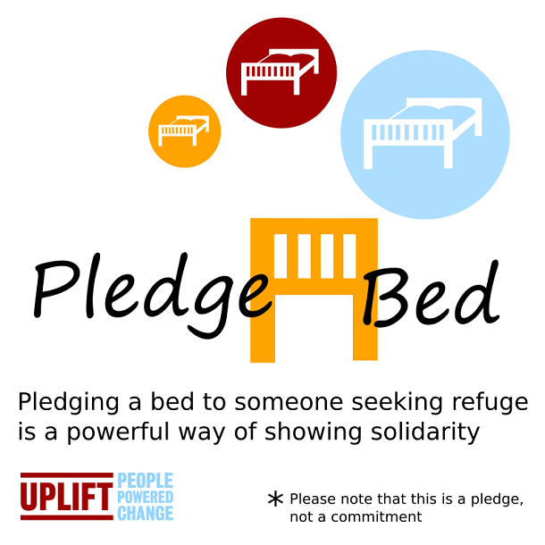 Pledge a bed campaign