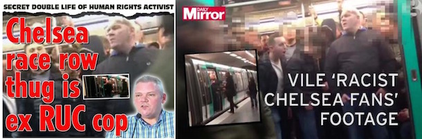RUC Chelsea Racist Paris