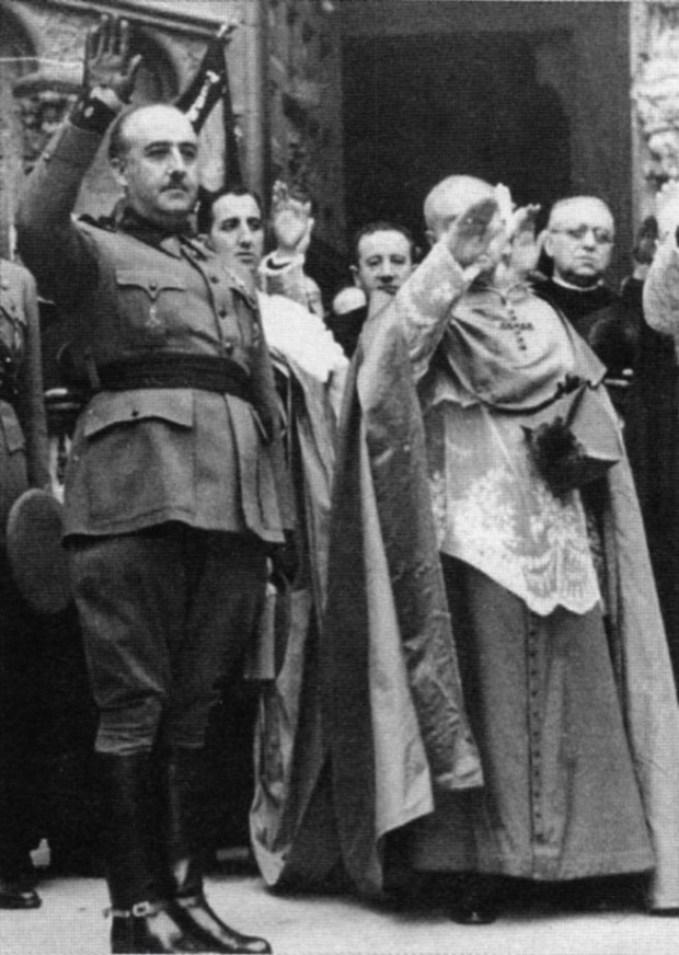 Basque & Spain – Franco with bishops