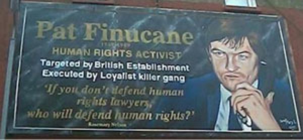 Pat Finucane mural