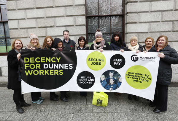 Dunnes Strikers 2016 pay