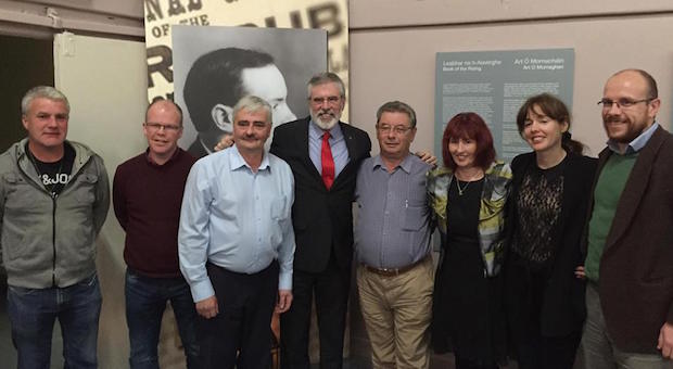 Ráth Chairn 2016 Gerry Adams and group