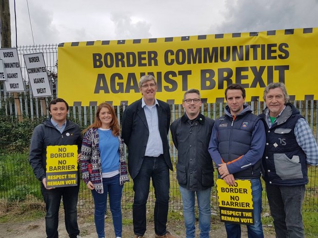Border Communities Against Brexit John O'Dowd, NOD, Mickey Brady