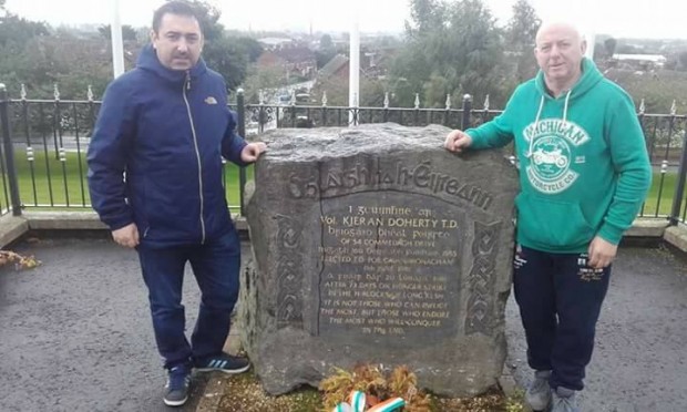 Phonsie McErlean – At Kieran Doherty memorial