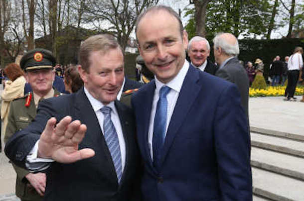 Enda Kenny & Micheal Martin