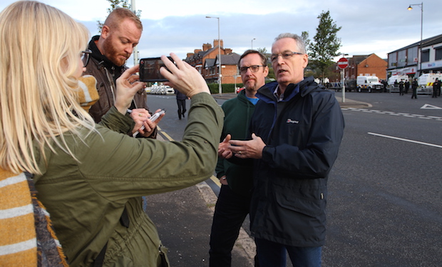 Ardoyne Sept 2016 Gerry Kelly