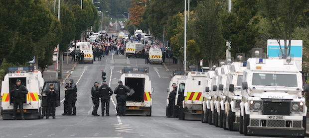 Ardoyne Sept 2016 PSNI