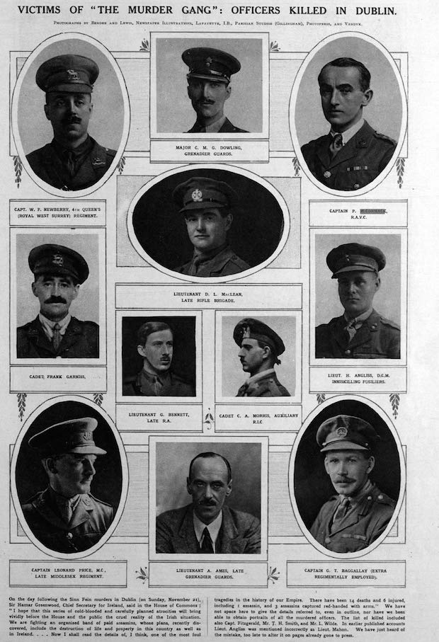 On This Day 1920 Bloody Sunday spies executed by IRA and British