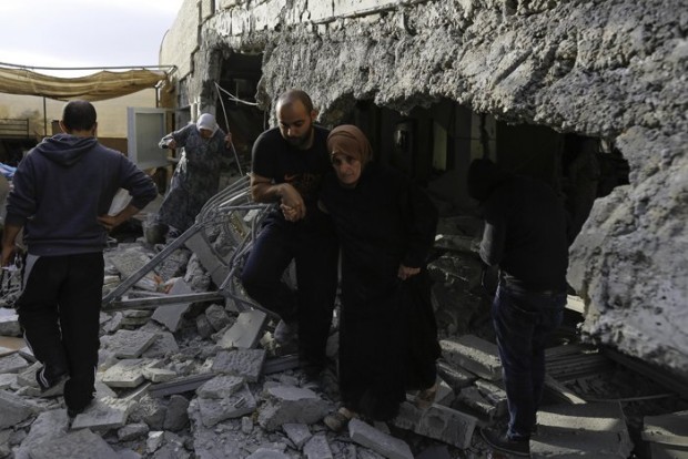 Palestinian homes demolished
