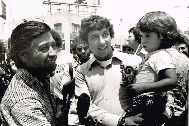 Hector Chavez & Tom Hayden