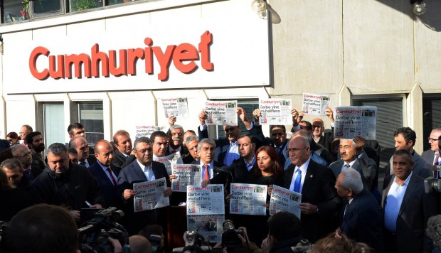 Turkish daily newspaper Cumhuriyet