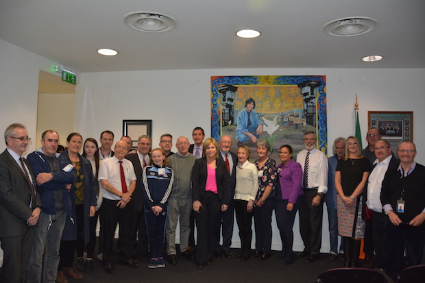 Kieran Doherty Dáil unveiling Oct 2016 Group