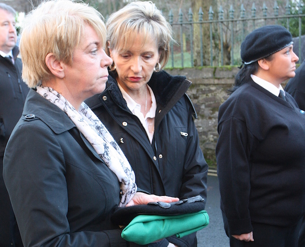 Dale Moore funeral, Sister Patricia, Dec 2016