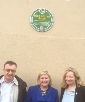 Baldoyle ICA plaque SF councillors