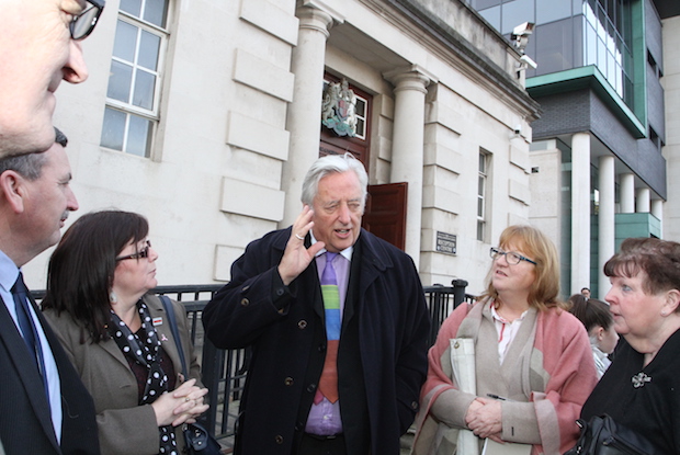 Ballymurphy 2016 – Nov Ml Mansfield with families