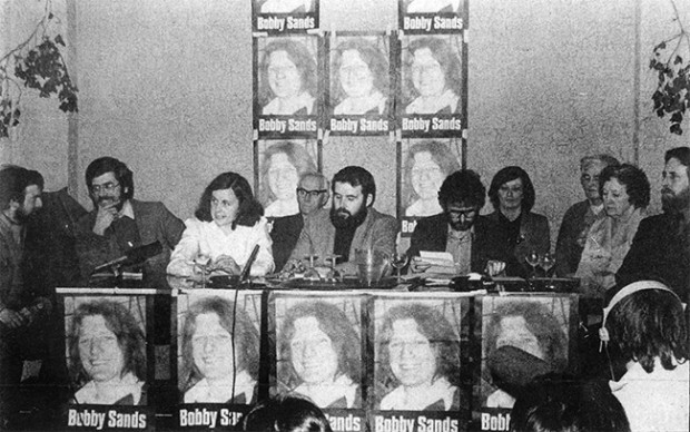 Bobby Sands's election team