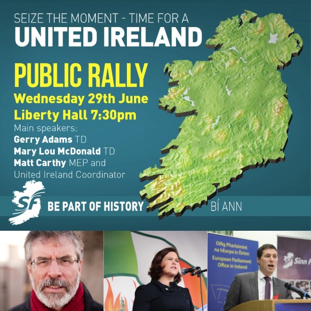 United Ireland Rally 29 June 2016
