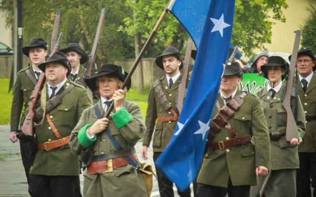 Bodenstown commemoration reenactors
