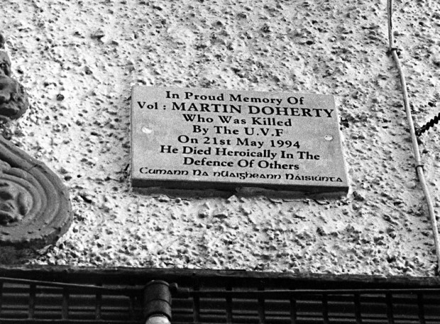 Martin ‘Doco’ Doherty plaque