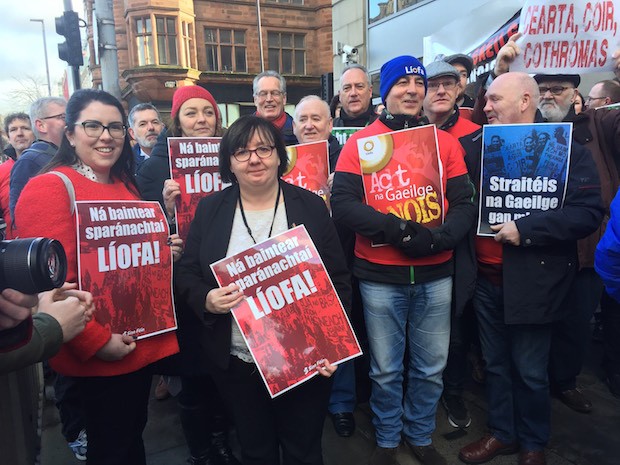 Líofa protest Jan 2017