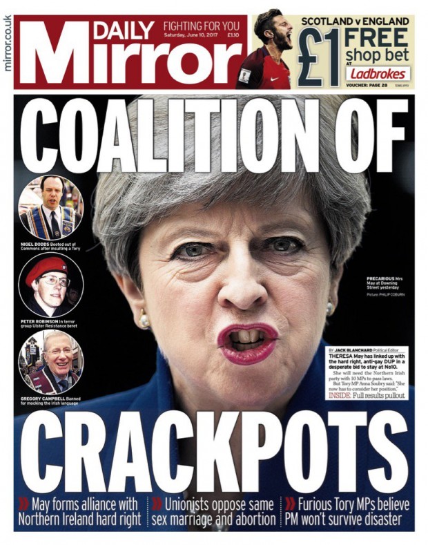 Daily Mirror Crackpot Coalition