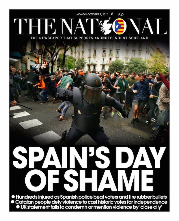 National front page