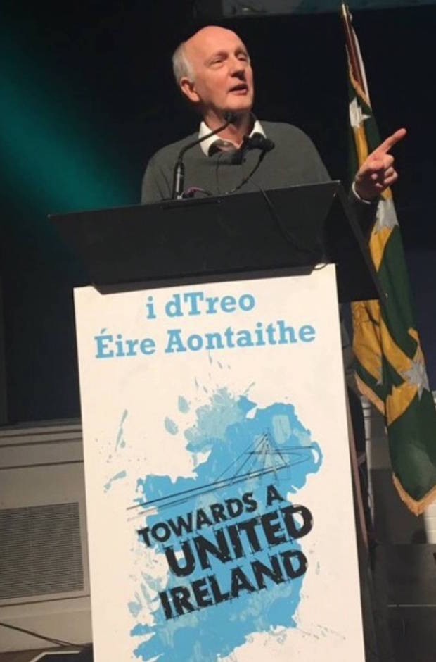 Alex Kane at SF UI conference, Dublin, Jan 2017