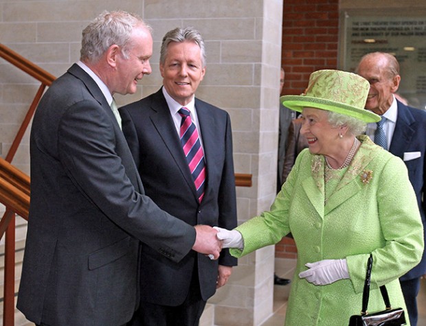 Martin meets Queen Elizabeth