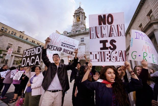 A Dreamers protest in the US.