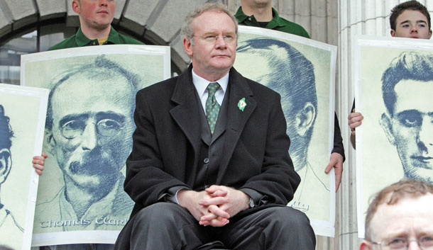 At the GPO in Dublin: Republican leaders past, present and future