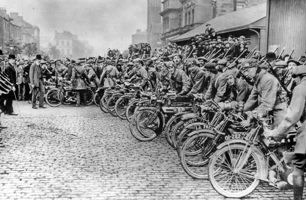 The Motorcycle Corps of the UVF in Belfast