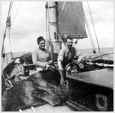 Childers on board the Asgard