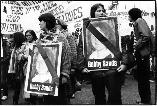 Bobby Sands death protest