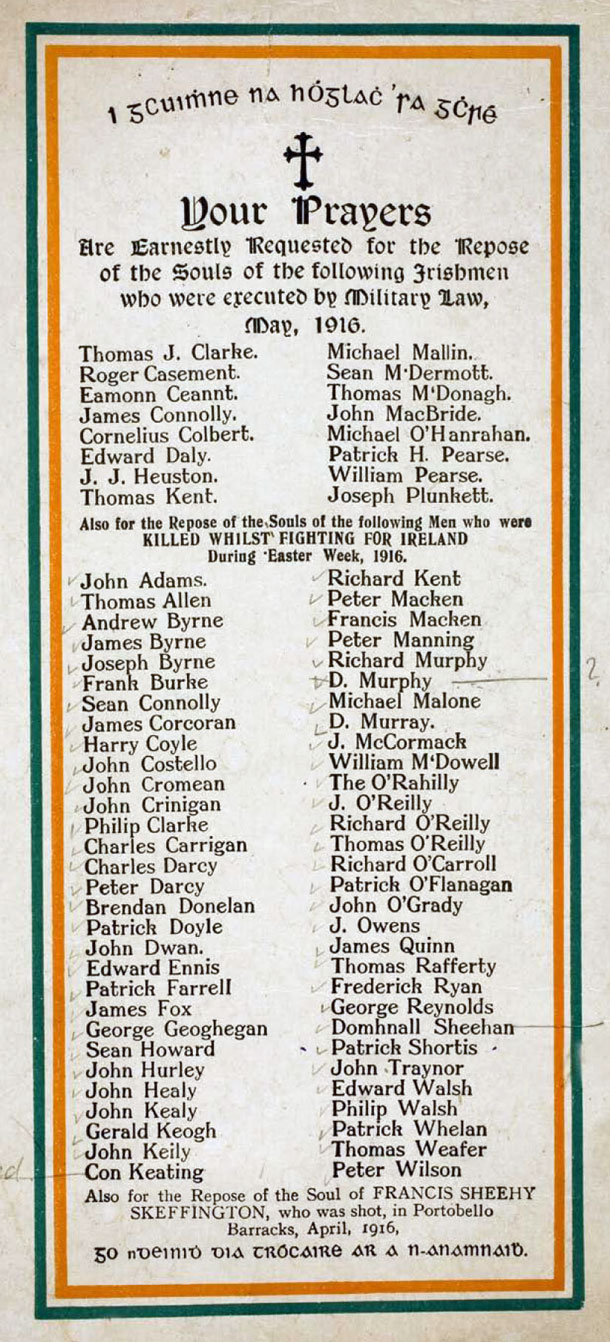 1916 Killed List