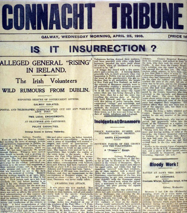 1916 Galway paper
