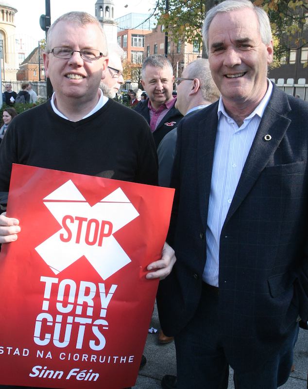 Belfast anti cuts rally 7