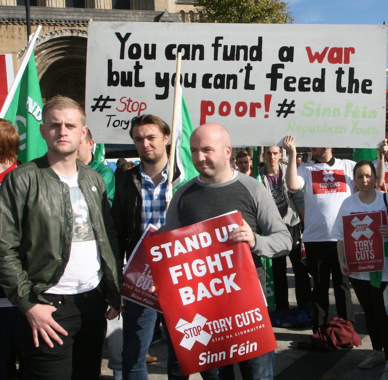 Belfast anti cuts rally 2