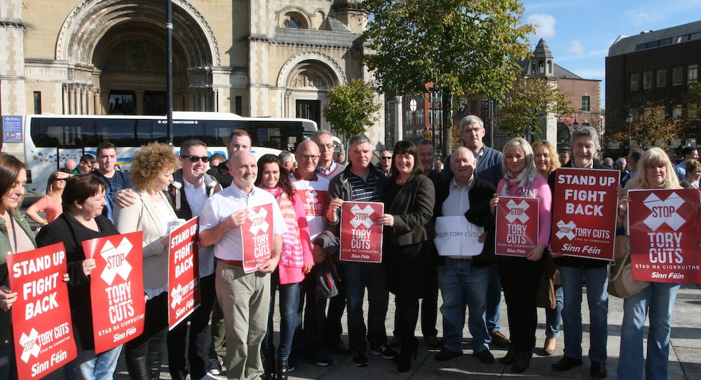 Belfast anti cuts rally 5