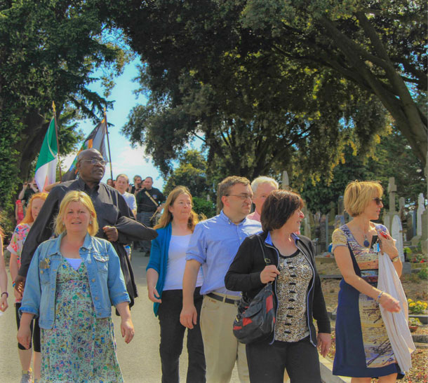 Many of Dublin’s new councillors attend the commemoration