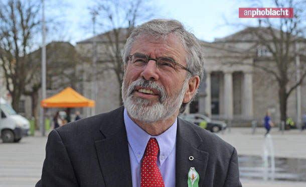 Gerry Adams Dundalk