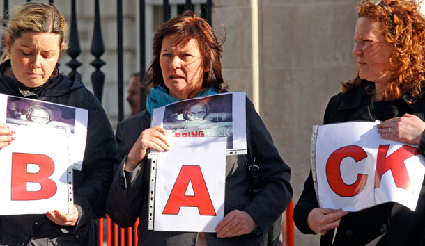 Nigerian schoolgirls protest 5