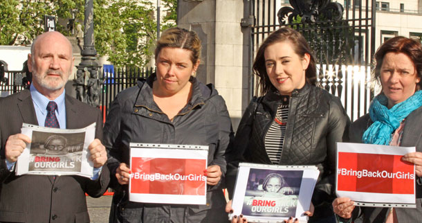 Nigerian schoolgirls protest 6