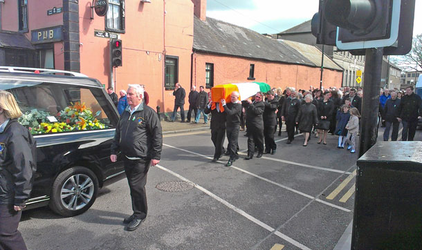 Ray Vaughan funeral