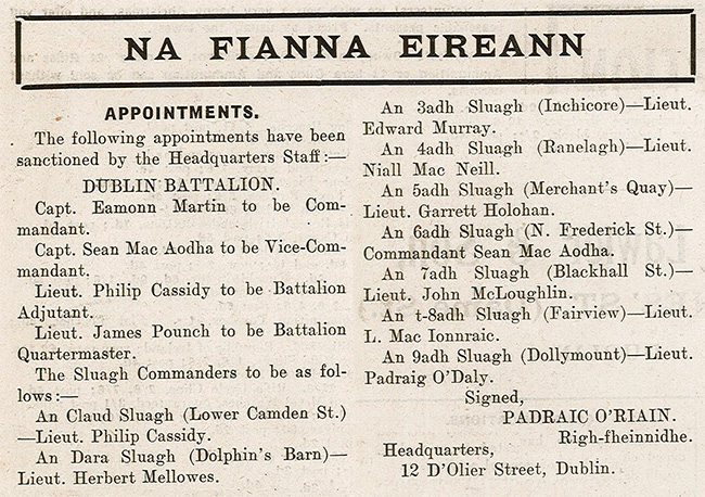 Fianna-appointments
