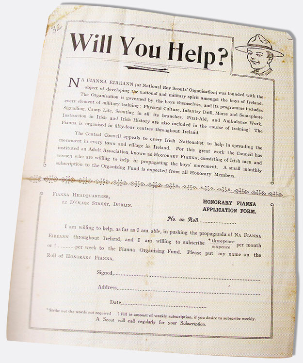 Fianna leaflet
