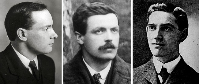 Pádraig Pearse, Michael O’Hanrahan and Patrick McCartan